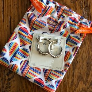 NWT Daria Post Hoop Earrings